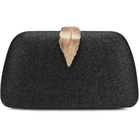 Kwuty Glitter Clutch Purses for Women Elegant Evening Bag for Parties, Weddings, and Formal Events