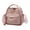 Pink, variant on Fashion Mini Crossbody Bags for Women Waterproof Lightweight Nylon Handbags Purse with Front & Anti-Theft Pockets Ladies Everyday Shoulder Top Handle Tote