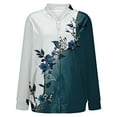 thumbnail image 5 of Bovemsi Bomber Jackets for Women Jacket 2025 Causal Zip Up Coats Long Sleeve Stand Collar Fall Lightweight Outerwear Tops Light Jackets, 5 of 6