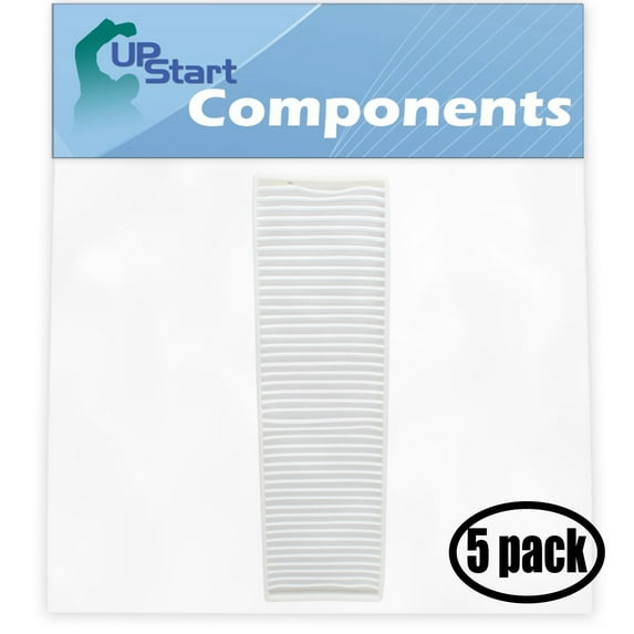 5-Pack Replacement for Bissell 21K3 Vacuum Pleated Post Motor Filter - Compatible with Bissell Style 7, 9, 16, 32076 HEPA Filter