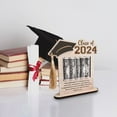 thumbnail image 4 of Adorno de borla de madera para graduación de 2026 | Portamonedas reutilizable | Regalo decorativo para despedidas de soltero | Pizarra para escribir | Recuerdo de la temporada de graduación |, 4 of 7