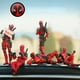 thumbnail image 2 of Figura de acción de Deadpool Groot, modelo de postura sentada, Mini muñeca x-men, decoración de coche, colección de Marvel, juguetes de regalo, 2 of 4