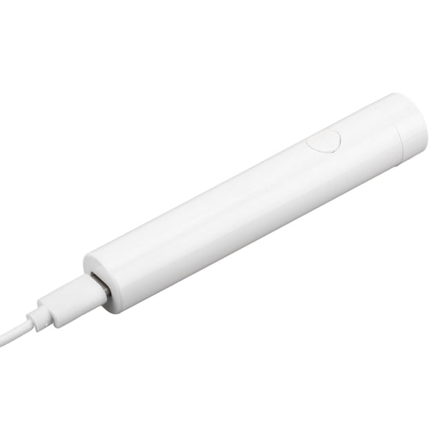 Lámpara LED para uñas, bolígrafo portátil para manicura, fototerapia, secador de uñas UV, luz blanca de un solo dedo