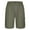 Army Green, variant on CONFREE Men's Baggy Shorts Solid Color Cargo Shorts For Men Soft Loose Fit Shorts With Elastic Waist Drawstring
