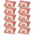 thumbnail image 1 of Visland 10Pcs Christmas Pillow Candy Box Christmas Element Family Gathering Gift Gift Box for Festival, 1 of 8