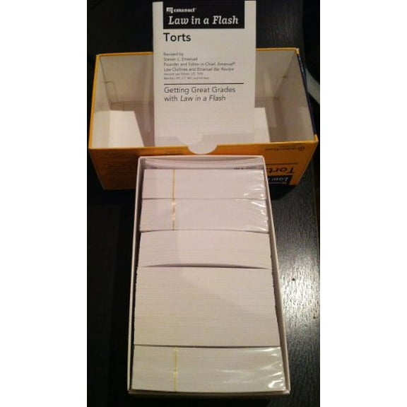 Pre-Owned Torts (Law in a Flash), 9781454809234, 145480923X, Paperback, Revised edition