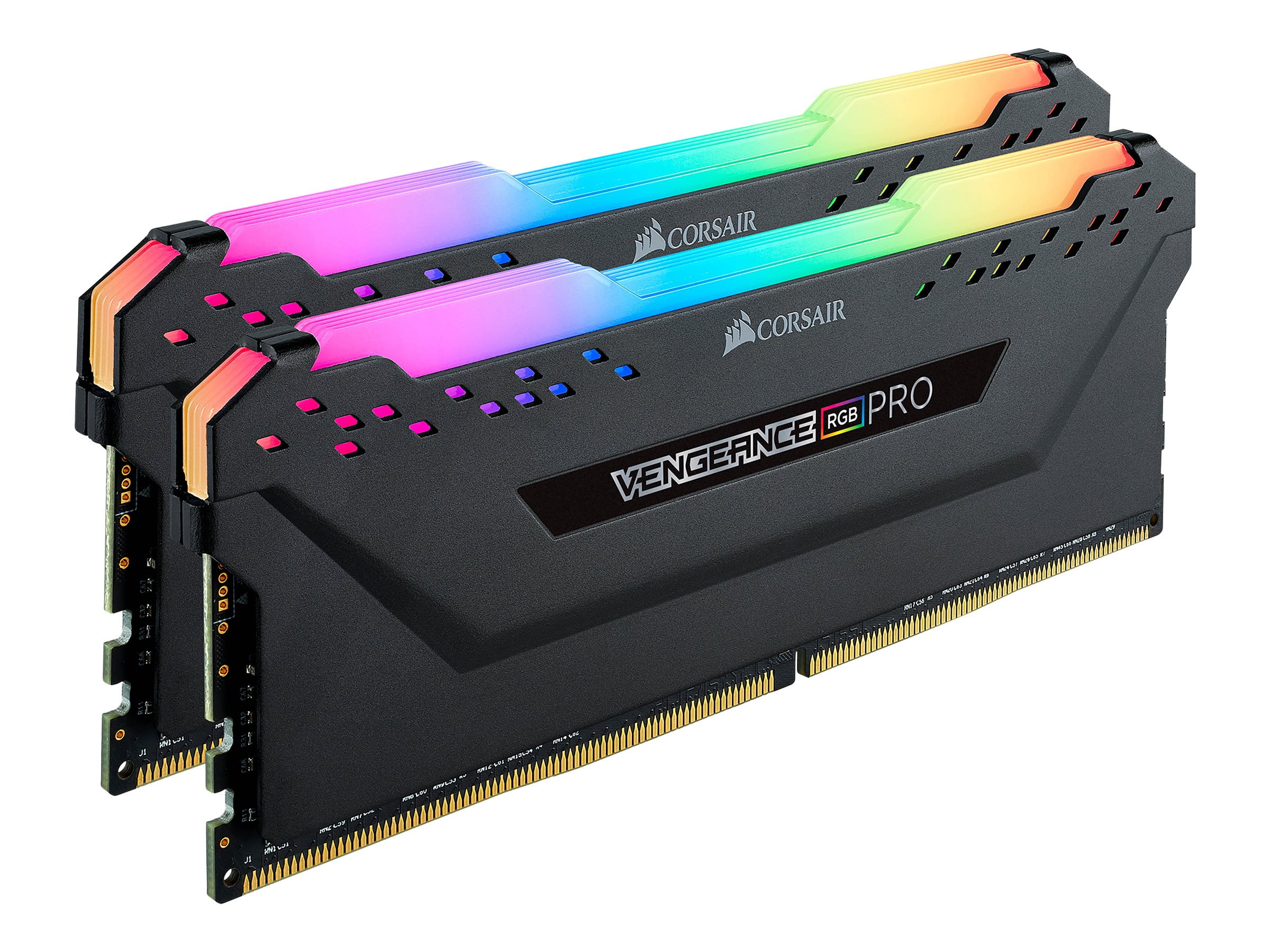 CORSAIR Vengeance RGB Pro 32GB (2 x 288-Pin PC RAM DDR4 3200 (PC4 25600) Intel 2.0 Desktop Memory Model CMW32GX4M2E3200C16 - Walmart.com