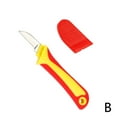 thumbnail image 6 of Electrician Knife Insulated Cable Stripping Snips Electricians Knife Cable Cutting Tool, 6 of 8