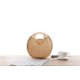 thumbnail image 2 of Zhuge Bolso de hombro tejido para mujer, bolso de mano tejido, bolso de mano tejido elegante para playa de verano, bolsos de hombro de 6,39 x 6,7 x 6,39 pulgadas (caqui), 2 of 4