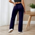 thumbnail image 4 of Women's Wide Leg Pants with Pockets High Waist Loose Sweatpants Casual Lounge Yoga Workout Comfortable Everyday Wear, 4 of 5