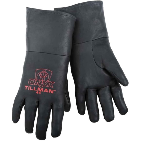 Tillman 44 Onyx Top Grain Kidskin Unlined TIG Glove - Size 9 - L - Pair