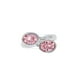 thumbnail image 1 of Anillo para Mujer con Cristal Fino Swarovski en forma de Oval–  Bañado en Rodio– Anillo Elegante y Brillante-Aretes de Mujer de Moda, Joyería para Mujer de Moda– Regalo especial Ortiz Espinosa Temporada, 1 of 4
