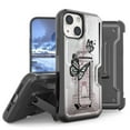 thumbnail image 1 of Armor Kombo Holster Rugged Cover Designed For Apple iphone 13 6.1" Case Black/Black, 1 of 8