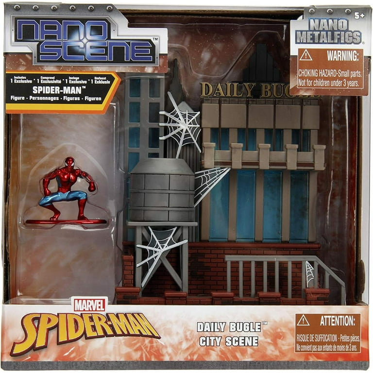 Jada Toys Nano Metalfigs 99983 Toys Marvel Spider Man City Scene