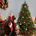 thumbnail image 2 of CC Christmas Decor 9’ Pre-Lit Jersey Fraser Fir Artificial Christmas Tree - Multi-Color Lights, 2 of 6