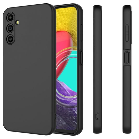 eBizWare Cell Phone Cases For Samsung Galaxy A14 5G 6.6", Drop Resistant Lightweight Slim And Shockproof Protective Soft Silicone Phone Cover for Galaxy A14 5G -Black
