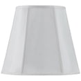thumbnail image 1 of Cal Lighting SH-8107-16-WH 16 dans. Vertical Piped Profond Empire Shade&44; Blanc, 1 of 1