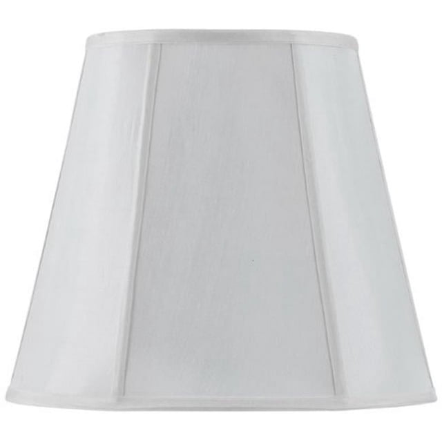 Cal Lighting SH-8107-16-WH 16 dans. Vertical Piped Profond Empire Shade&44; Blanc