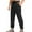 Dark Blue(New), variant on PNTUTB Men's Relaxed Solid Color Elastic Waistband Pants with Pockets and Drawstring Lightweight Athletic Pants