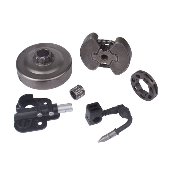 3/8" 7-Teeth Clutch Drum Sprocket Rim Bearing Oil Pump Assembly for PARTNER 350 351 gasoline chainsaw