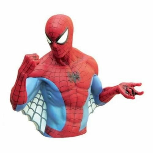 Émerveillez-vous devant l'Incroyable Banque de Bustes Spider-Man