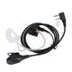 thumbnail image 1 of Auricular con conducto de aire PTT K de 2 pines, soporte para auriculares VOX apto para Kenwood, 1 of 7