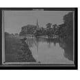 thumbnail image 2 of Historic Framed Print, [Trinity Church by river, Stratford-on-Avon], 17-7/8" x 21-7/8", 2 of 9
