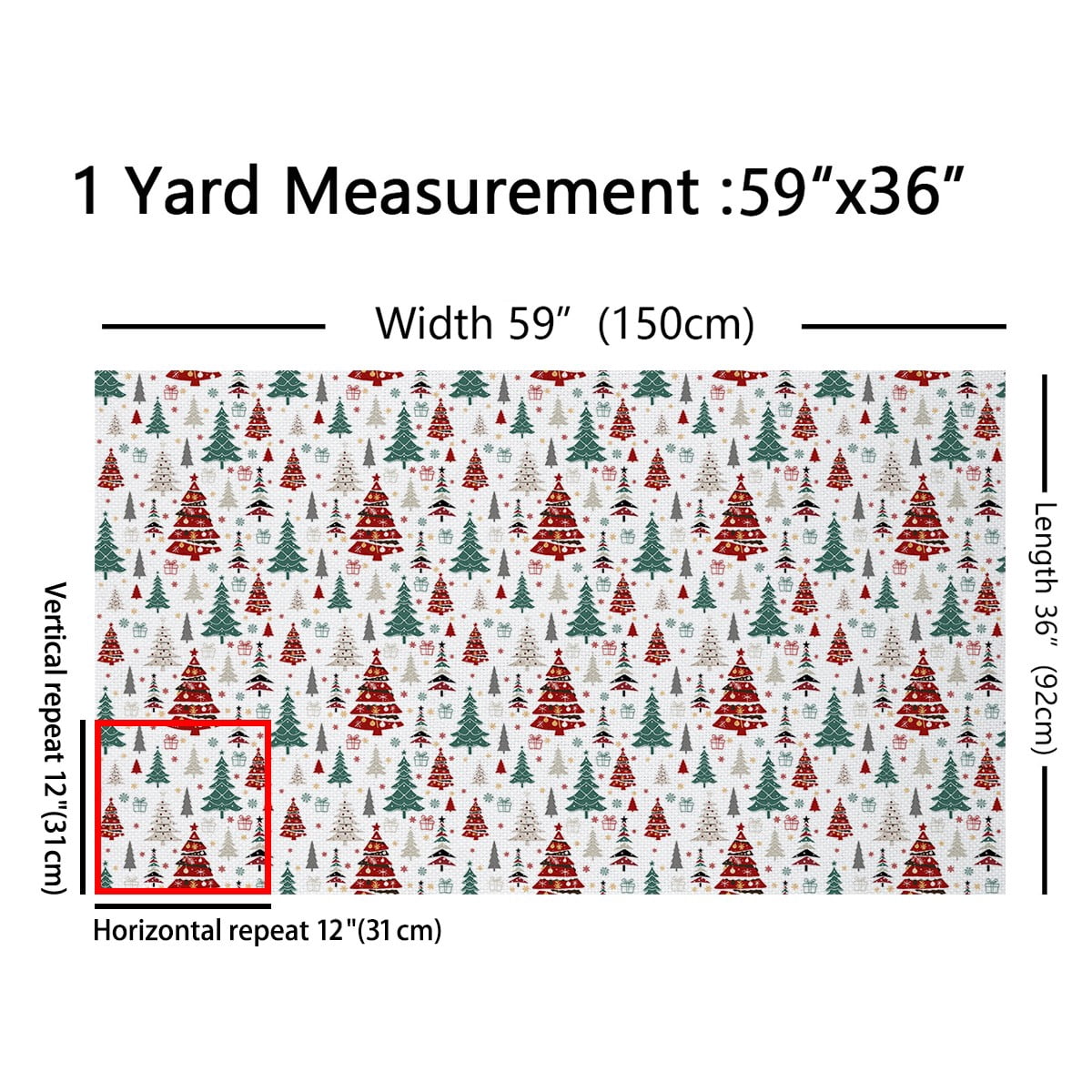 Castle Fairy Kids Festival Xmas Fabric by the Yard 3 Yards,Christmas Tree Sewing Fabric,Winter Snowflake Fabric for Sewing,Breathable Home Decor