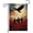 B, variant on 250th Anniversary USA Flag Thank You Veterans Garden Flag, Patriotic Military Tribute Banner with American Flag & Soldier Silhouette, 12x18in