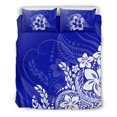 thumbnail image 2 of Juego de Funda Nórdica Polinesia - Estilo Hibiscus Azul, 2 of 3