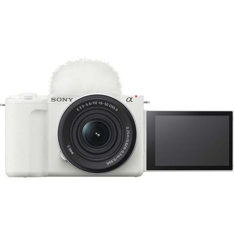 Sony Alpha ZV-E10 II Mirrorless Camera with 16-50mm Lens (White