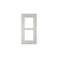 thumbnail image 2 of 2N 9155012 2-Module Flush-Mount Frame, 2 of 2