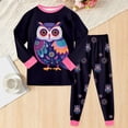 thumbnail image 2 of Hessimy Toddler Boys Girls Spring Summer Soft Fabric Thermal Underwear Soft Warm Long Sleepwear Pjs Set(Hot Pink,3-4 Years), 2 of 7