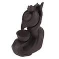 thumbnail image 1 of Emoshayoga Soporte para incienso de mano Zen, cascada para aliviar el estrés, material de arena púrpura, hecho a mano, simple, elegante, fácil de usar para dormitorio para oficina, 1 of 14