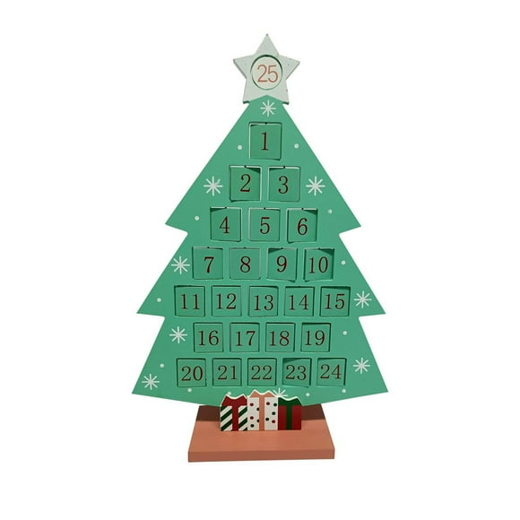ARBRE CALENDRIER JM ARBRE CALENDRIER VERT