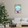thumbnail image 3 of Stupell Industries Wishing You Magic Holiday Painting Gold Floater Framed Art Print Wall Art, 21 x 31, 3 of 10