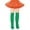 Green, variant on REDARER Girls' Solid Knee High Socks, Soft Stretch Over-the-Calf Stockings for Comfort & Daily Style,7-12 Years