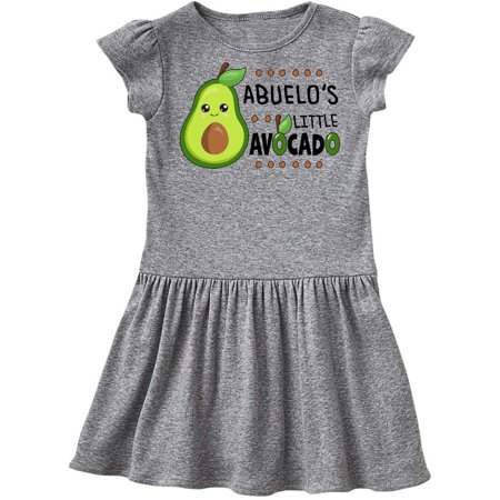 

Inktastic Abuelo s Little Avocado with Cute Baby Avocado Gift Toddler Girl Dress