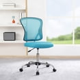 thumbnail image 2 of OSP Home Furnishings Gabriella Task Chair with Blue Mesh Seat and Back, 2 of 13