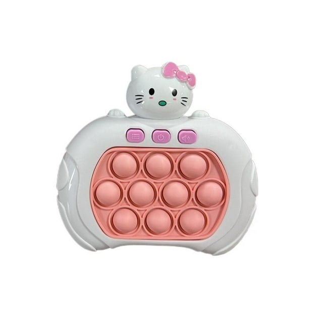 Kuromi Pop It Game Machine - Quick Push Fidget Toy, Stress Reliever, ABS Material, English Language, Battery Operated