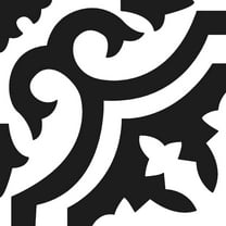 WallPops Santoro Black Farmhouse Peel & Stick Wall Tiles- 12 Pieces