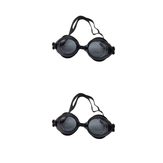 Sonducket Goggles Accesorio de natación Gafas protectoras Goggle para niños adultos Negro 2Conjunto