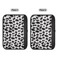 thumbnail image 6 of Uorisanigo Cow Print Seat Belt Sets Covers Fluffy Universal 2-Pack Soft Seat belt Shoulder Pad Flannel Seat Belt Shoulder Strap Covers Harness Pad Compatible with All Cars and Backpack, 6 of 7