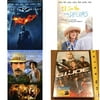 Assorted 4 Pack DVD Bundle: The Dark Knight, Ill See You in my Dreams, The Ranger, the Cook and a Hole in the Sky, GI JOE-RETALIATION