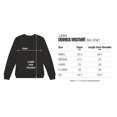 thumbnail image 5 of Batman: Caped Crusader Flying Shadow Women's Crew Sweatshirt, Black, Small, 5 of 5