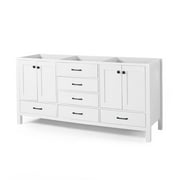 Noble House Kayla Contemporary 60" Wood Bathroom Vanity (Counter Top Not Included)