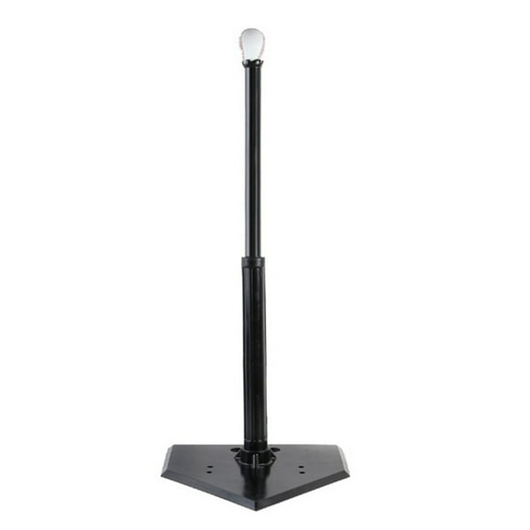 Baseball Hitting Tee Rubber Baseball Batting Tee Adjustable Height Pitching Batting Training Stand Bracket