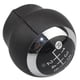 thumbnail image 1 of Perilla de palanca de cambios - Palanca de cambios, perilla de palanca de cambios de 6 velocidades para automóvil (1 pieza, negro), 1 of 5