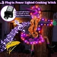 thumbnail image 2 of Halloween Savings Halloween Decorations Solar Witch Large Crashing Witch into Tree Outdoor Decor Lighted Flying Witch for Tree Yard Patio Porch Outdoor Decoration Halloween Decorations indoor Outdoor, 2 of 7