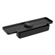 thumbnail image 1 of Almohadilla de secado de agua Soledad Alfombrilla de silicona para grifo Protector de encimera Negro, 1 of 9